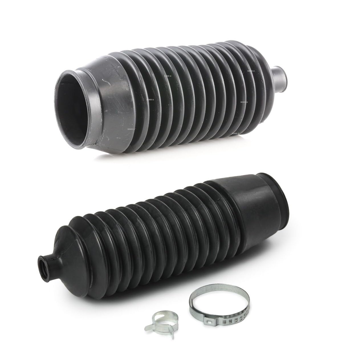 RIDEX 191B0095 Lenkmanschette Lenkmanschette Vorne beidseitig 207mm 207mm Gummi 50mm 17mm Box von RIDEX