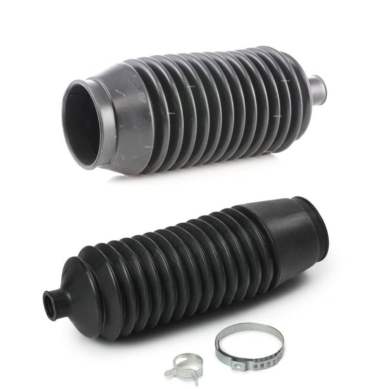 RIDEX 191B0095 Lenkmanschette Lenkmanschette Vorne beidseitig 207mm 207mm Gummi 50mm 17mm Box von RIDEX