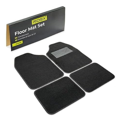 RIDEX 215A0987 Fußmatten Set Vorne und Hinten schwarz Universal RIDEX 215A0987 Fußmatten Set Vorne und Hinten schwarz Universal von RIDEX
