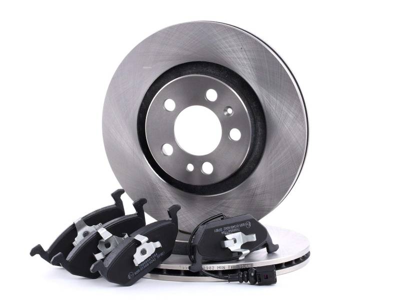 RIDEX 3405B0007 Bremsenset Vorne Belüftet 280mm - Bremsen Set mit Bremsscheiben und Bremsbeläge Satz von RIDEX