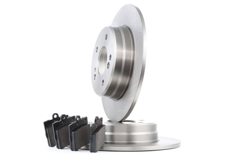 RIDEX 3405B0028 Bremsenset Hinten 278mm - Bremsen Set mit Bremsscheiben und Bremsbeläge Satz von RIDEX