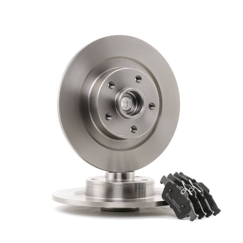 RIDEX 3405B0110 Bremsenset Hinten 300mm - Bremsen Set mit Bremsscheiben und Bremsbeläge Satz von RIDEX