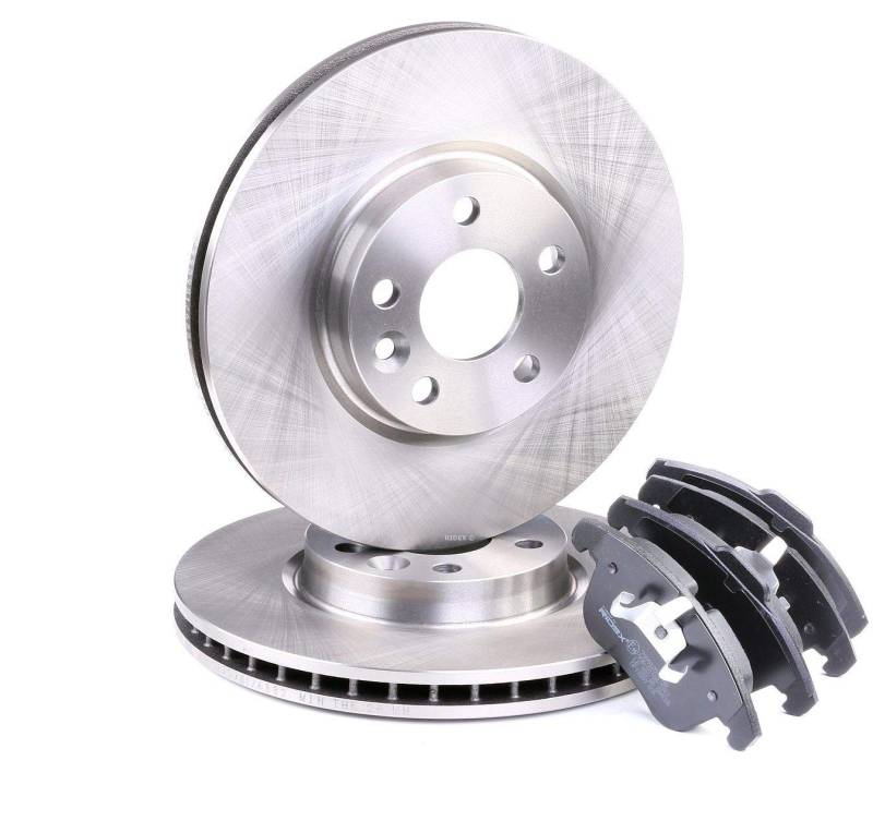RIDEX 3405B0140 Bremsenset Vorne Belüftet 300mm - Bremsen Set mit Bremsscheiben und Bremsbeläge Satz von RIDEX