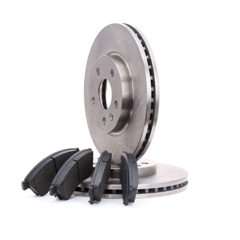RIDEX 3405B0221 Bremsenset Vorne Belüftet 276mm - Bremsen Set mit Bremsscheiben und Bremsbeläge Satz von RIDEX