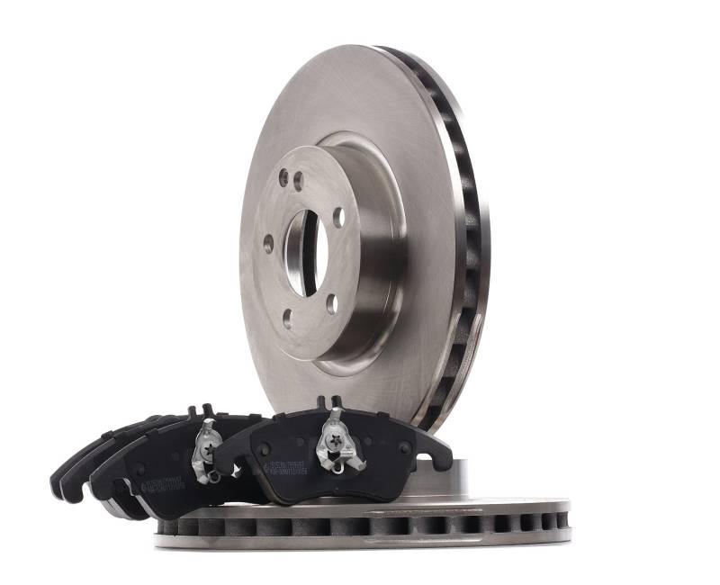 RIDEX 3405B0248 Bremsenset Vorne Belüftet 322mm - Bremsen Set mit Bremsscheiben und Bremsbeläge Satz von RIDEX