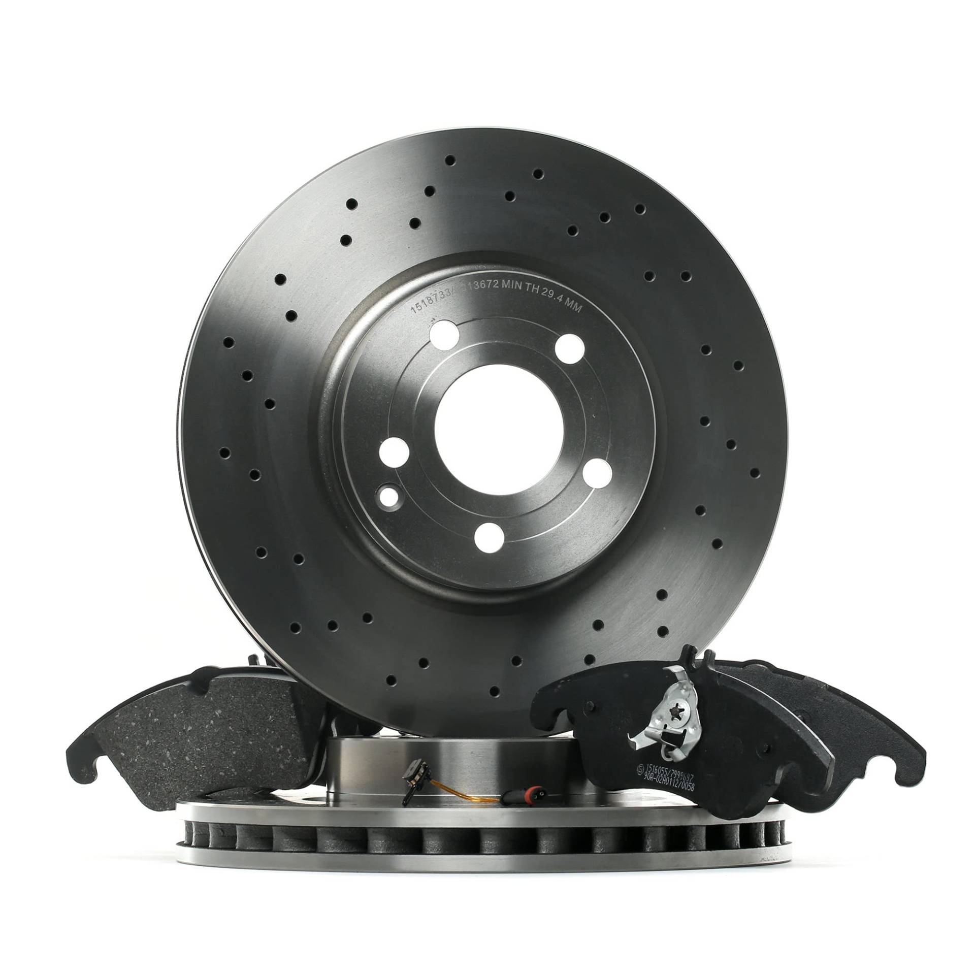 RIDEX 3405B0466 Bremsenset Vorne 322mm - Bremsen Set mit Bremsscheiben und Bremsbeläge Satz RIDEX 3405B0466 Bremsenset Vorne 322mm - Bremsen Set mit Bremsscheiben und Bremsbeläge Satz von RIDEX