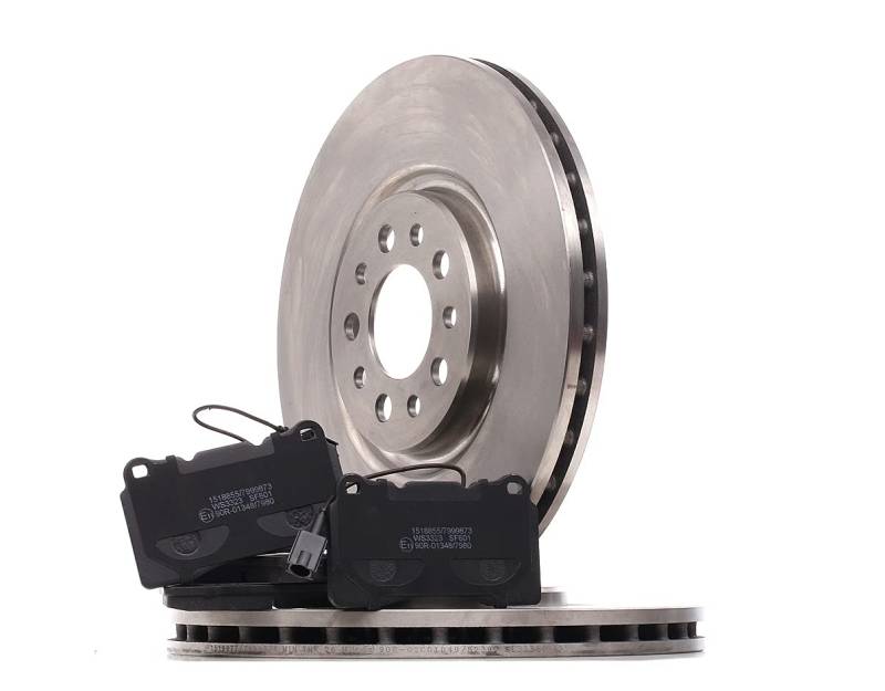 RIDEX 3405B0990 Bremsenset Vorne Belüftet 330mm - Bremsen Set mit Bremsscheiben und Bremsbeläge Satz von RIDEX