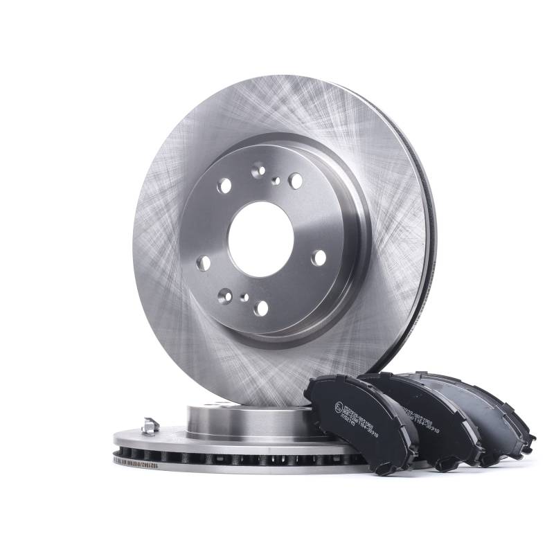 RIDEX 3405B1109 Bremsenset Vorne Belüftet 280mm - Bremsen Set mit Bremsscheiben und Bremsbeläge Satz von RIDEX