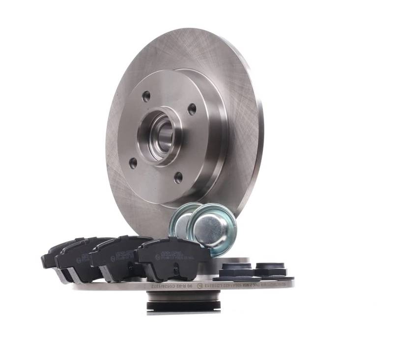 RIDEX 3405B1489 Bremsenset Hinten 249mm - Bremsen Set mit Bremsscheiben und Bremsbeläge Satz von RIDEX
