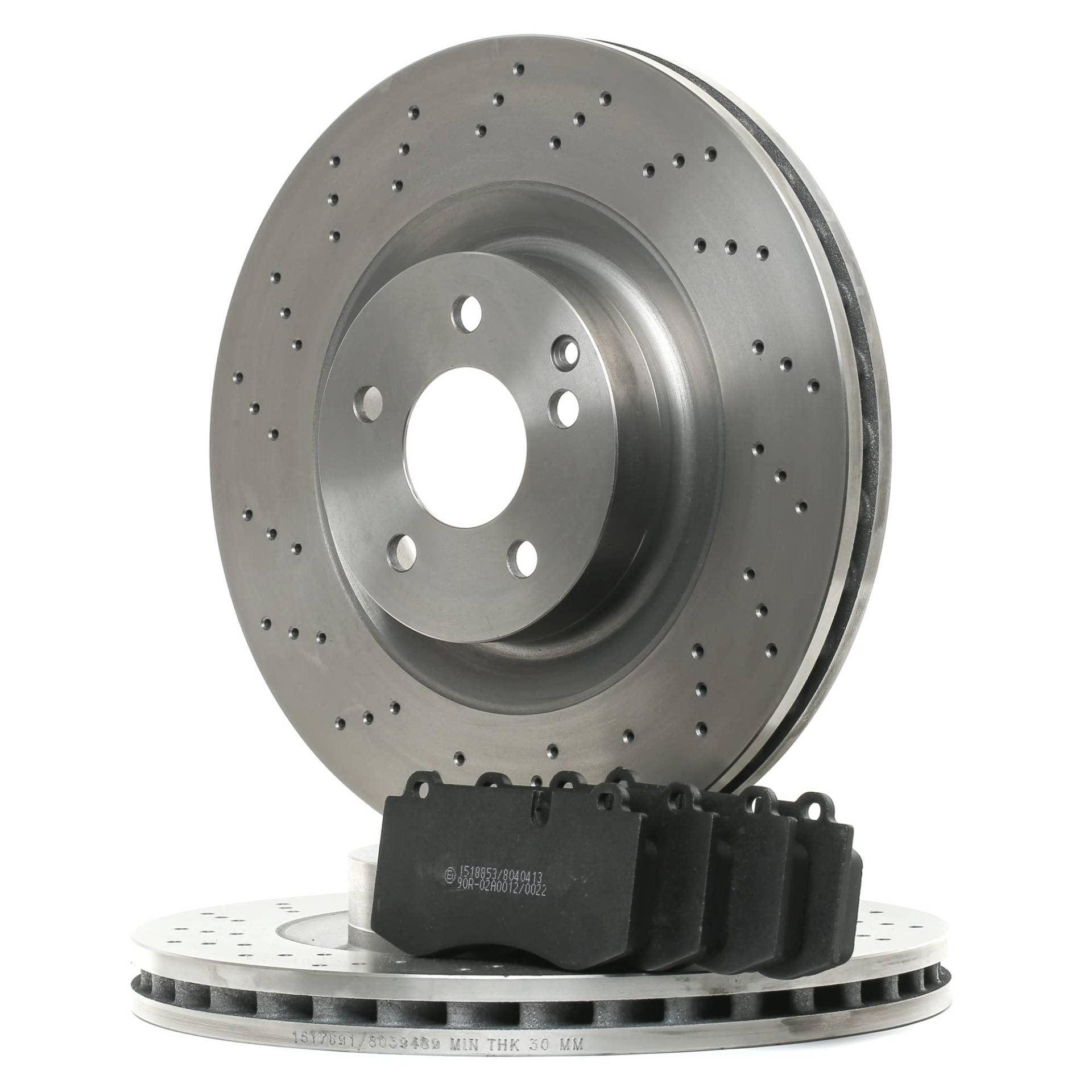 RIDEX 3405B1540 Bremsenset Vorne 350mm - Bremsen Set mit Bremsscheiben und Bremsbeläge Satz RIDEX 3405B1540 Bremsenset Vorne 350mm - Bremsen Set mit Bremsscheiben und Bremsbeläge Satz von RIDEX