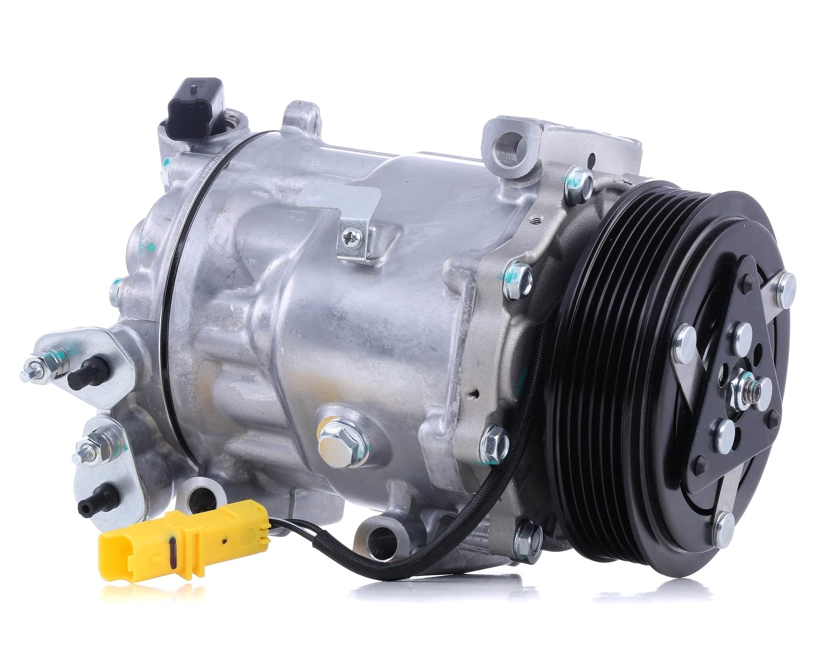 RIDEX 447K0505 A/C Kompressor für Klimaanlage Klimakompressor mit ID: SD7C16 Kältemittel: R134a PAG 46 mit 119mm Riemenscheibe Rillen: 6 von RIDEX