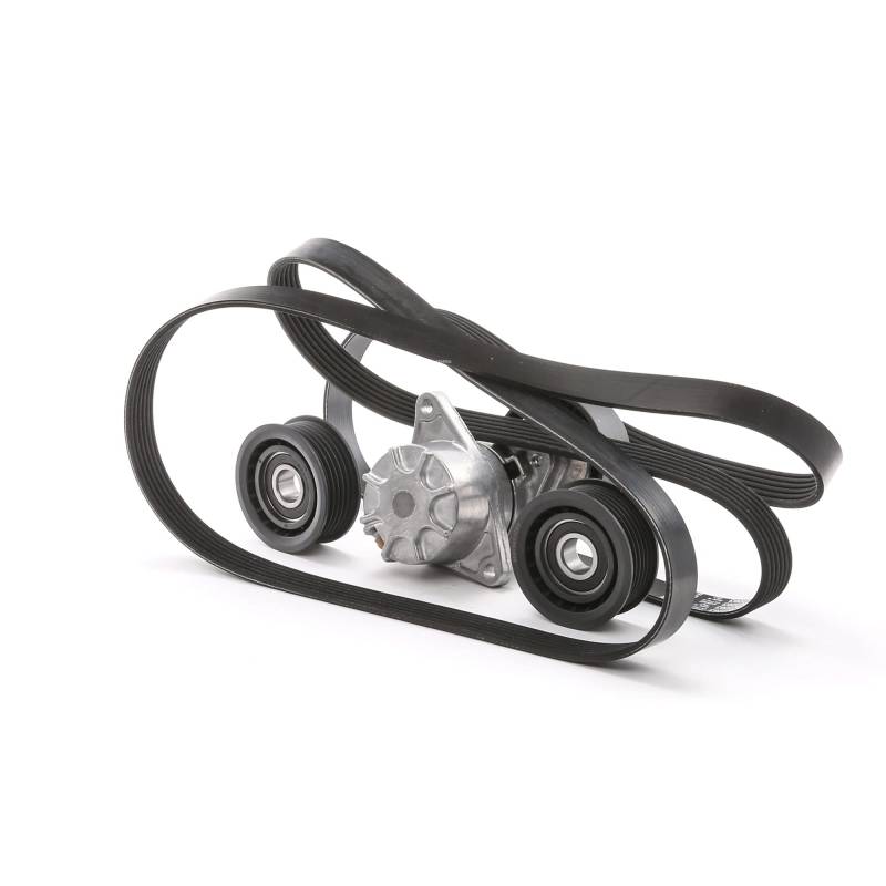 RIDEX 542R0043 Keilrippenriemensatz Keilrippenriemensatz 6Rippenanzahl + Spannrolle + Umlenkrolle EPDM (Ethylen-Propylen-Dien-Kautschuk) von RIDEX