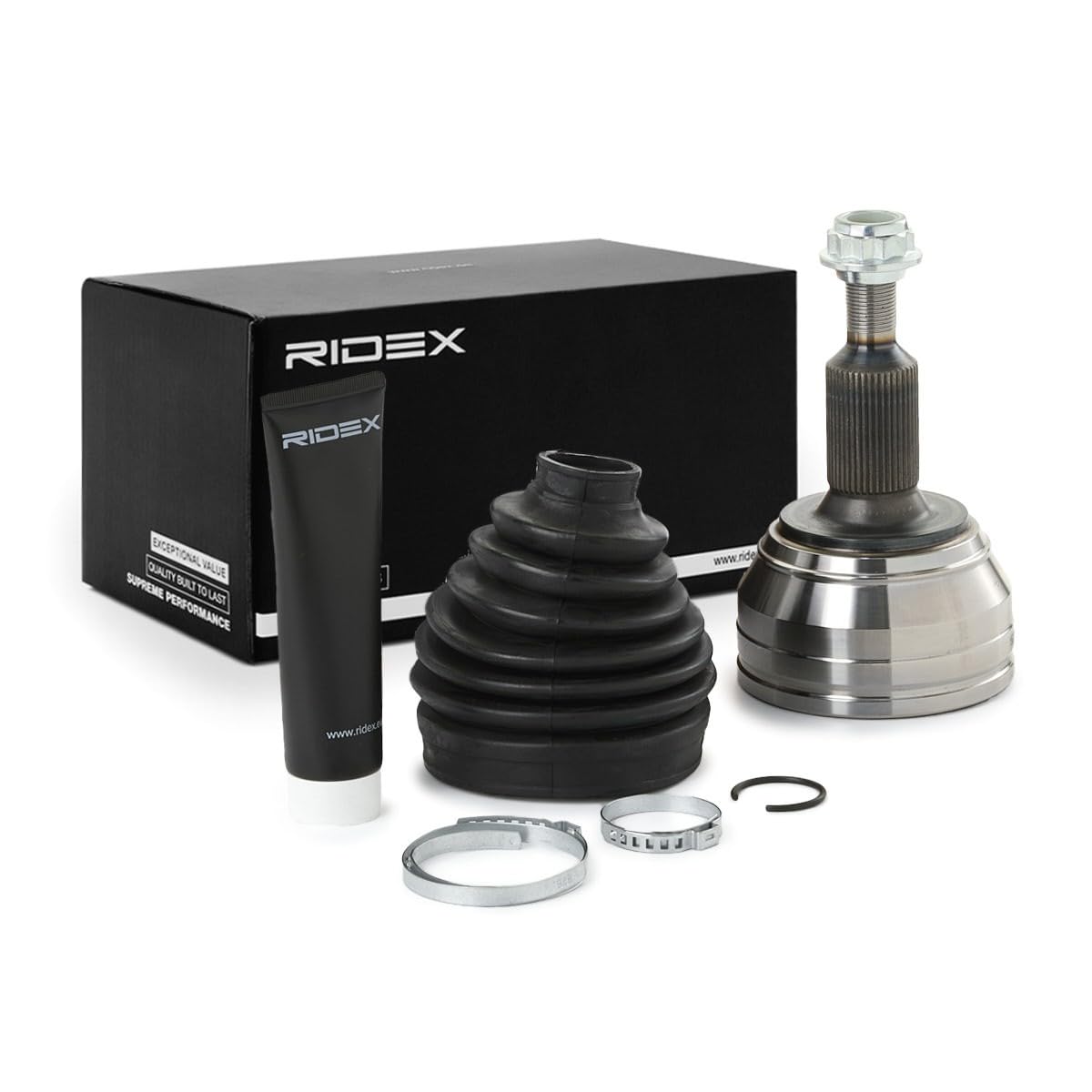 RIDEX 5J0878 Gelenksatz Antriebswelle Gelenksatz Vorne, radseitig 174.8mm RIDEX 5J0878 Gelenksatz Antriebswelle Gelenksatz Vorne, radseitig 174.8mm von RIDEX