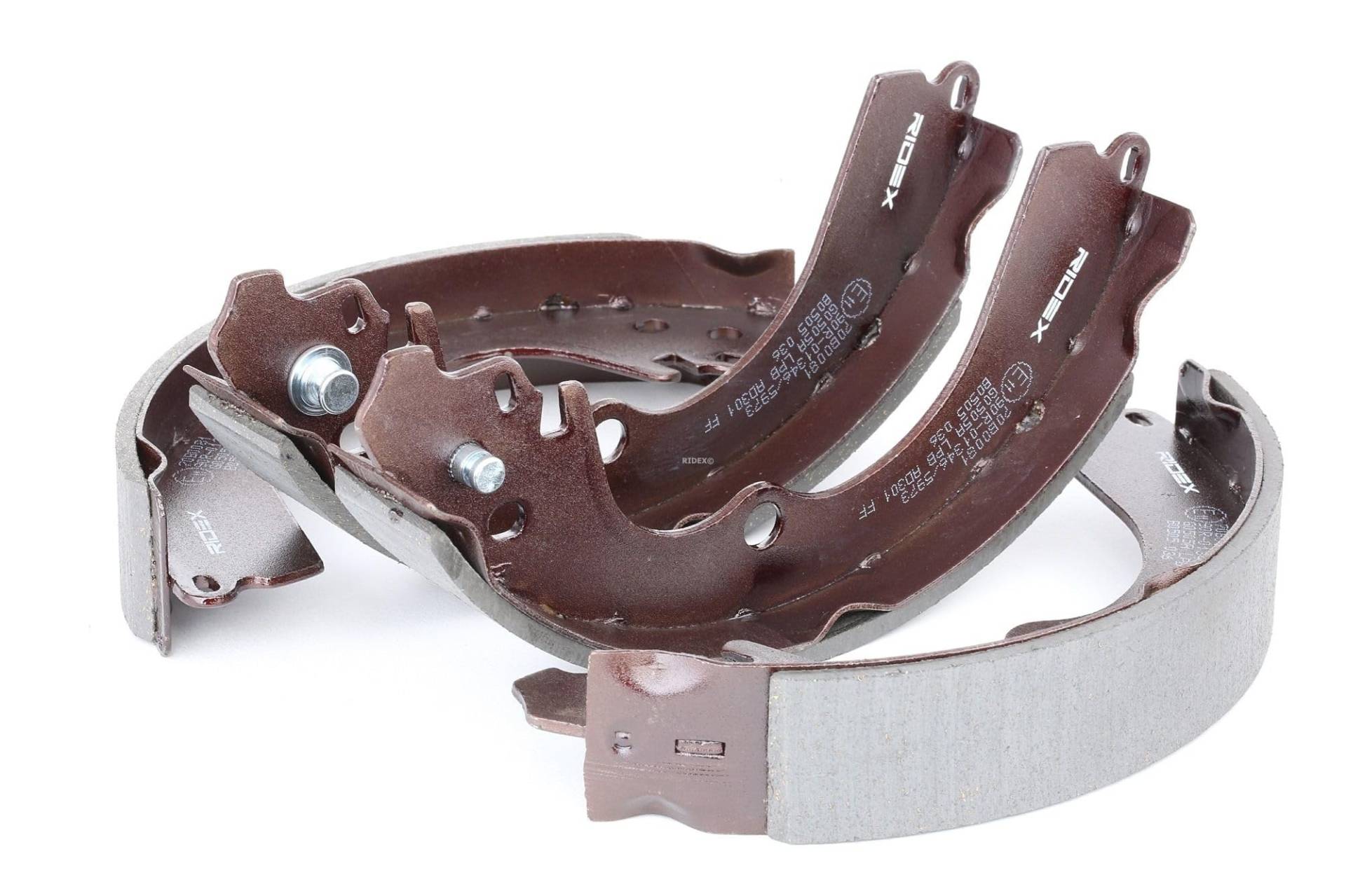RIDEX 70B0081 Bremsbackensatz Hinten 228.6mm 36.5mm 1.425kg RIDEX 70B0081 Bremsbackensatz Hinten 228.6mm 36.5mm 1.425kg von RIDEX