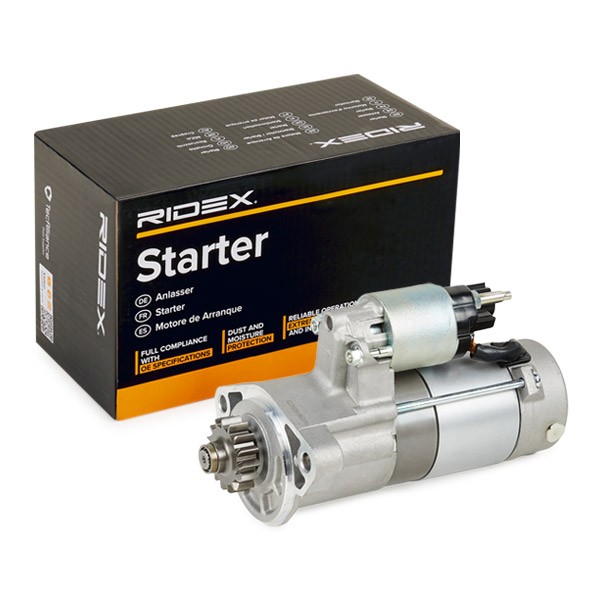 RIDEX Anlasser VW,AUDI,PORSCHE 2S0563 958604109X,059911024K,059911024KX Starter 95860410900 von RIDEX