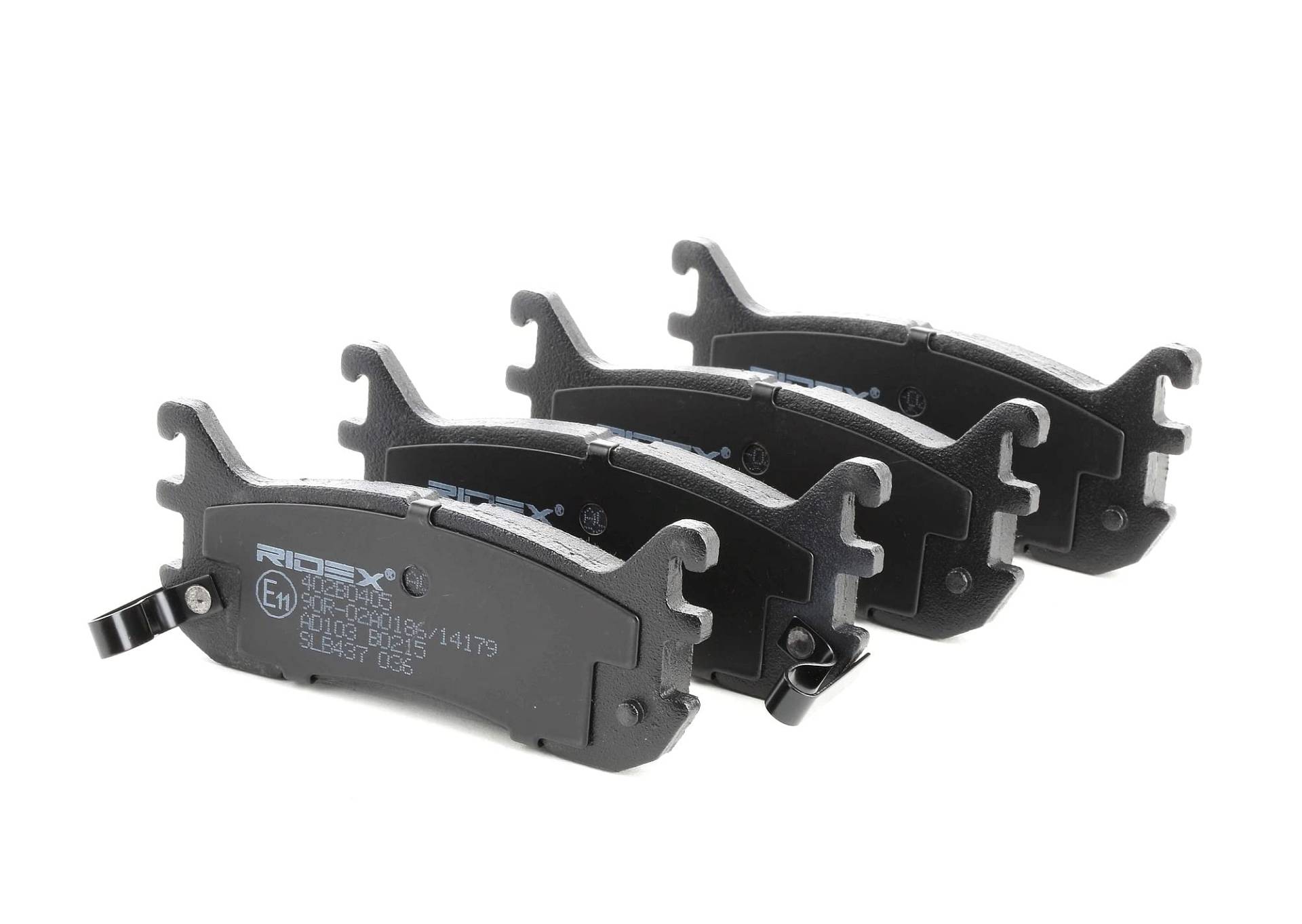 RIDEX Bremsbeläge Satz Bremsklötze Bremssteine Set Hinten 402B0405 RIDEX Bremsbeläge Satz Bremsklötze Bremssteine Set Hinten 402B0405 von RIDEX