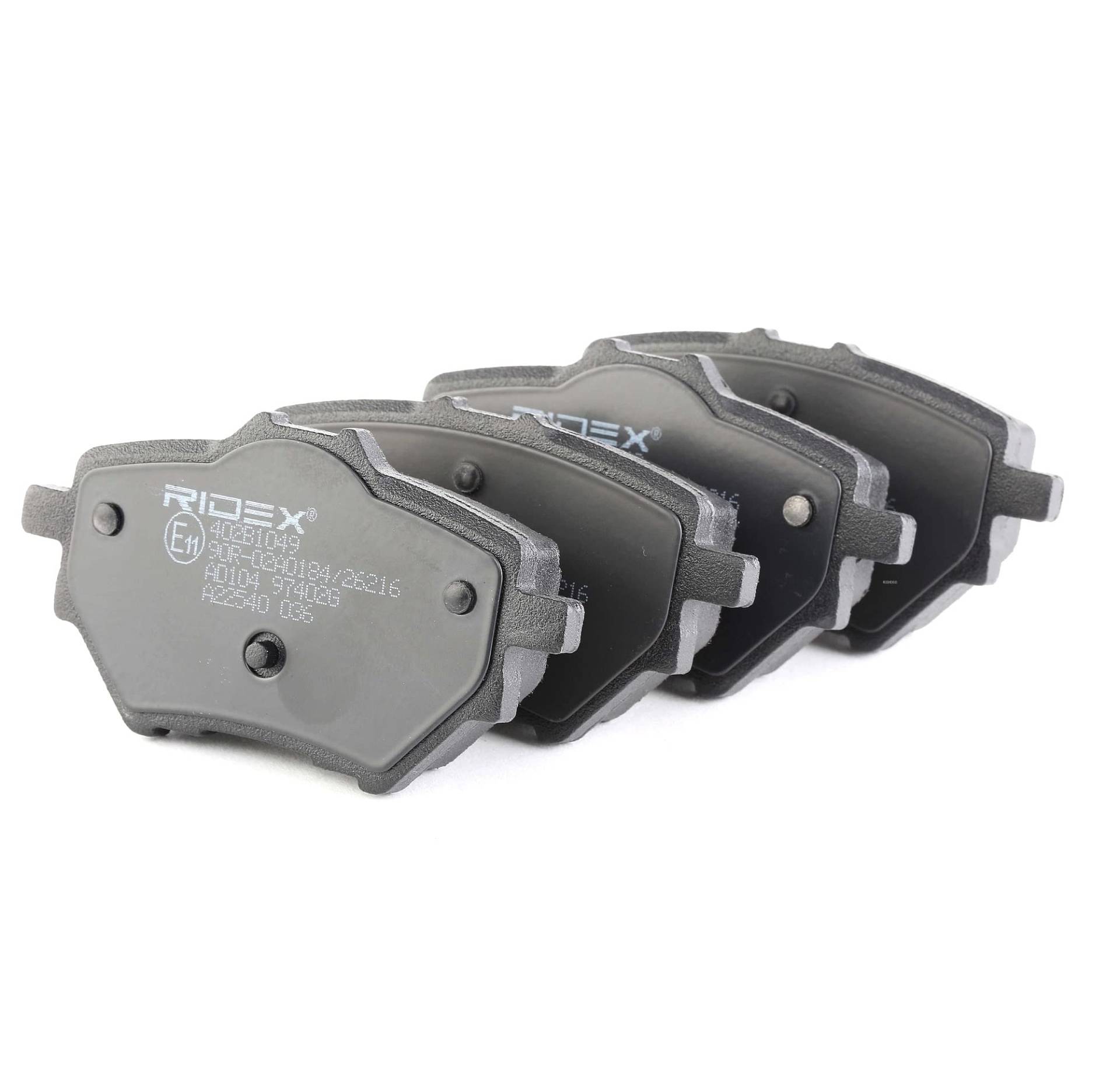 RIDEX Bremsbeläge Satz Bremsklötze Bremssteine Set Hinten 402B1049 RIDEX Bremsbeläge Satz Bremsklötze Bremssteine Set Hinten 402B1049 von RIDEX