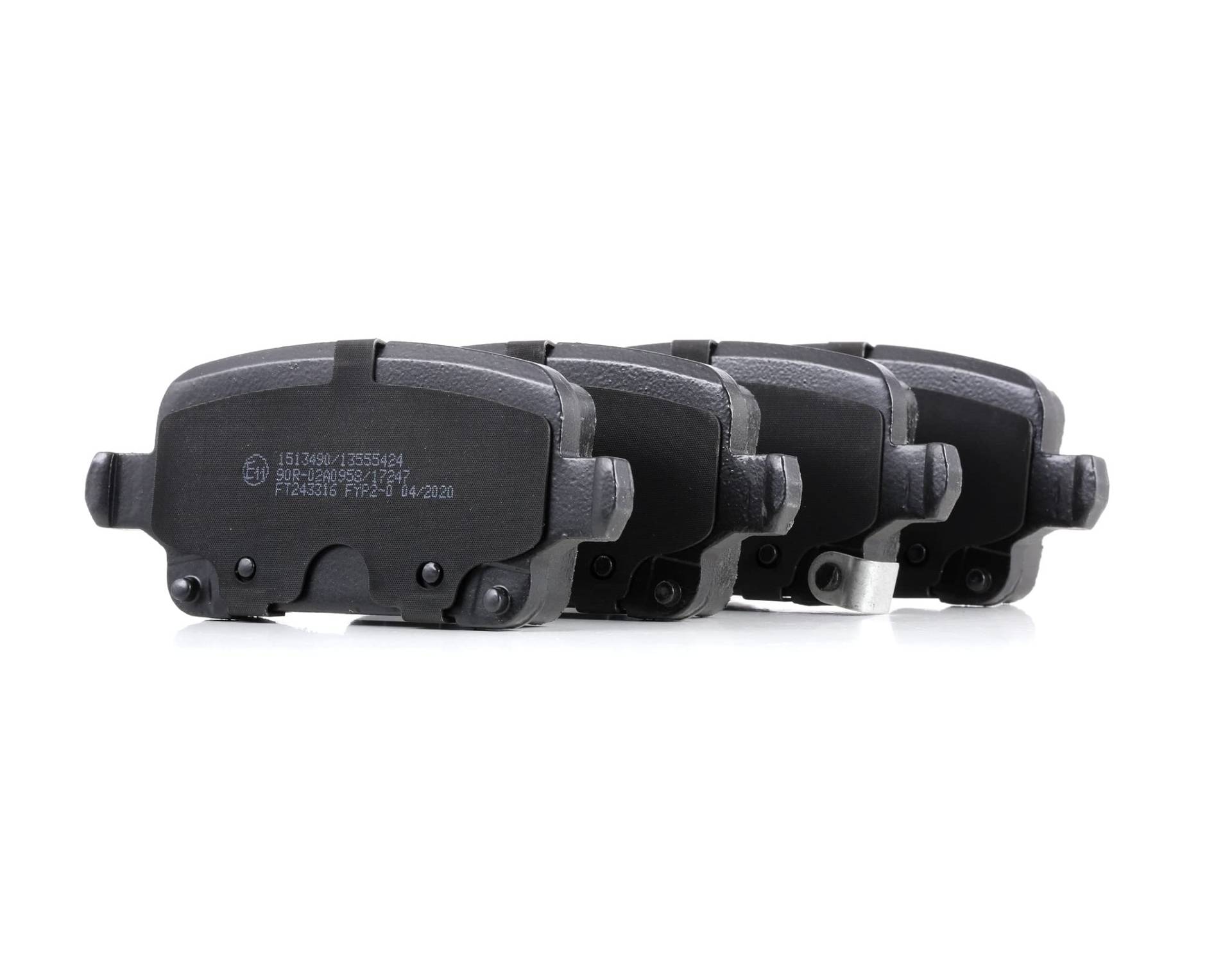 RIDEX Bremsbeläge Satz Bremsklötze Bremssteine Set Hinten 402B1261 RIDEX Bremsbeläge Satz Bremsklötze Bremssteine Set Hinten 402B1261 von RIDEX
