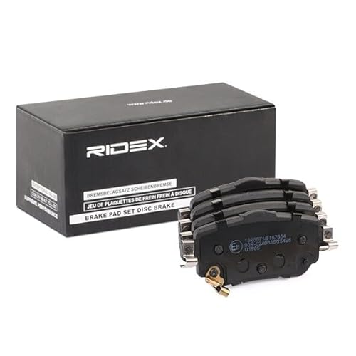 RIDEX Bremsbeläge Satz Bremsklötze Bremssteine Set Hinten | Low-Metallic | ECE-R90 402B1047 RIDEX Bremsbeläge Satz Bremsklötze Bremssteine Set Hinten | Low-Metallic | ECE-R90 402B1047 von RIDEX