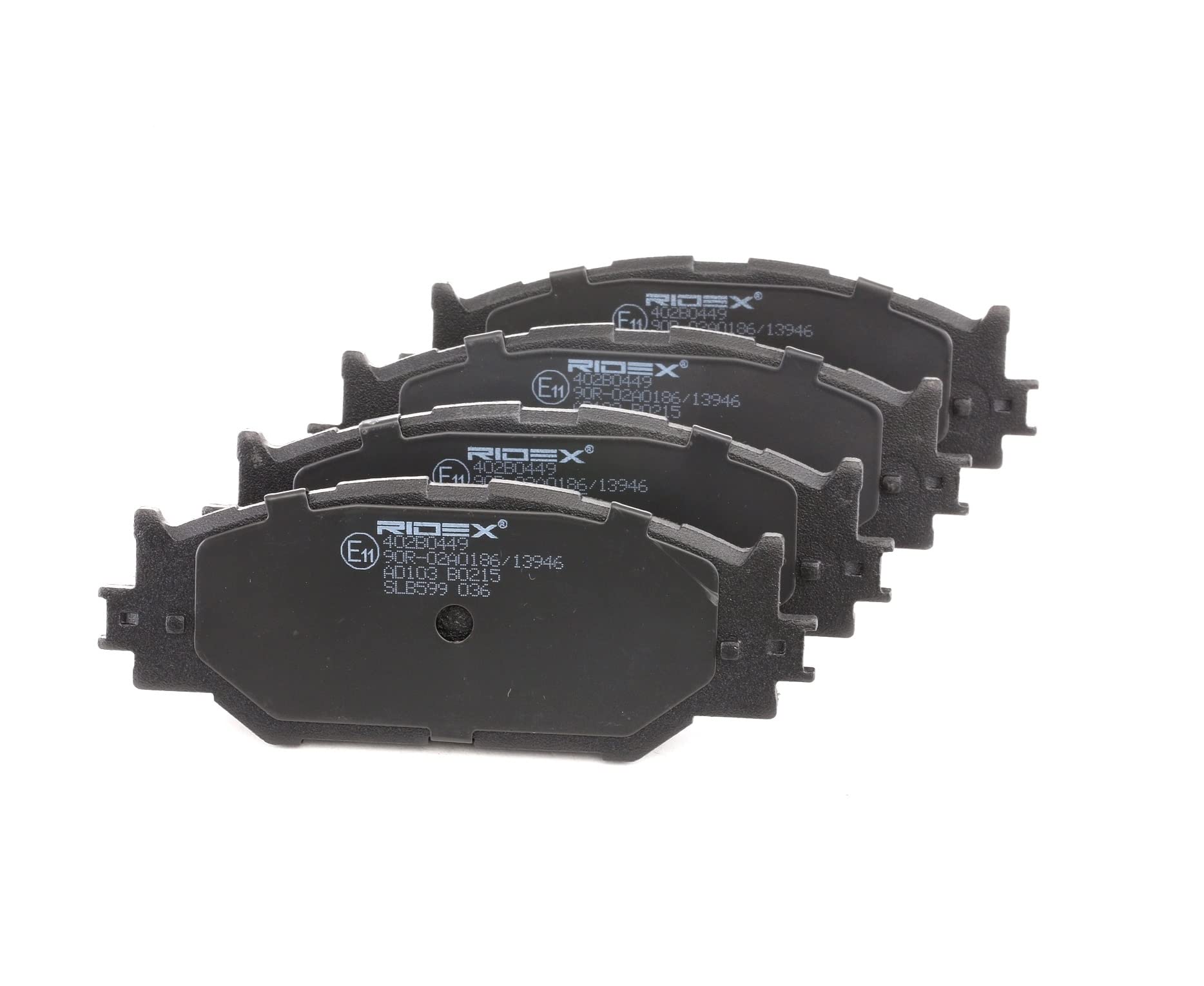 RIDEX Bremsbeläge Satz Bremsklötze Bremssteine Set Vorne 402B0449 RIDEX Bremsbeläge Satz Bremsklötze Bremssteine Set Vorne 402B0449 von RIDEX