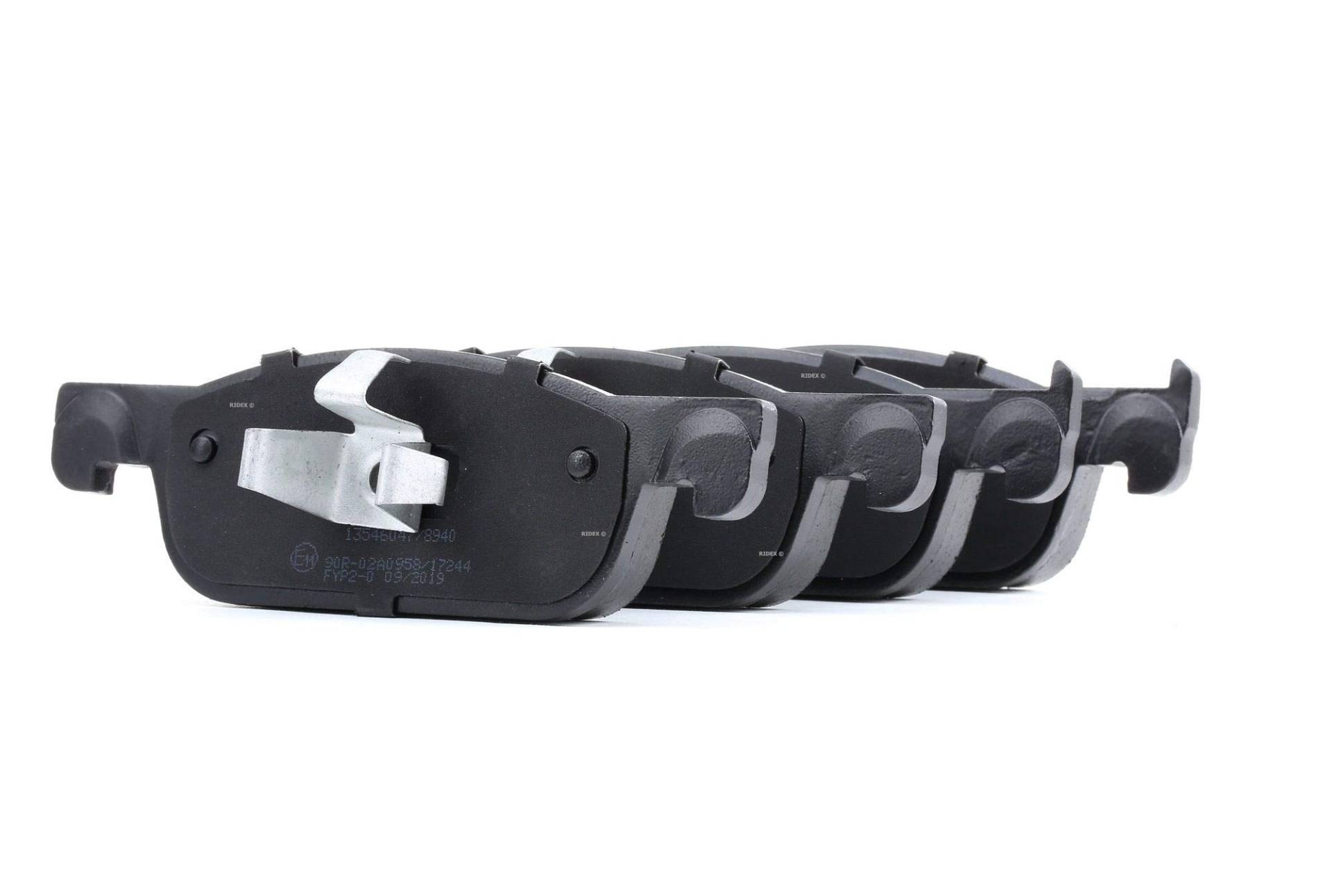 RIDEX Bremsbeläge Satz Bremsklötze Bremssteine Set Vorne 402B1147 RIDEX Bremsbeläge Satz Bremsklötze Bremssteine Set Vorne 402B1147 von RIDEX