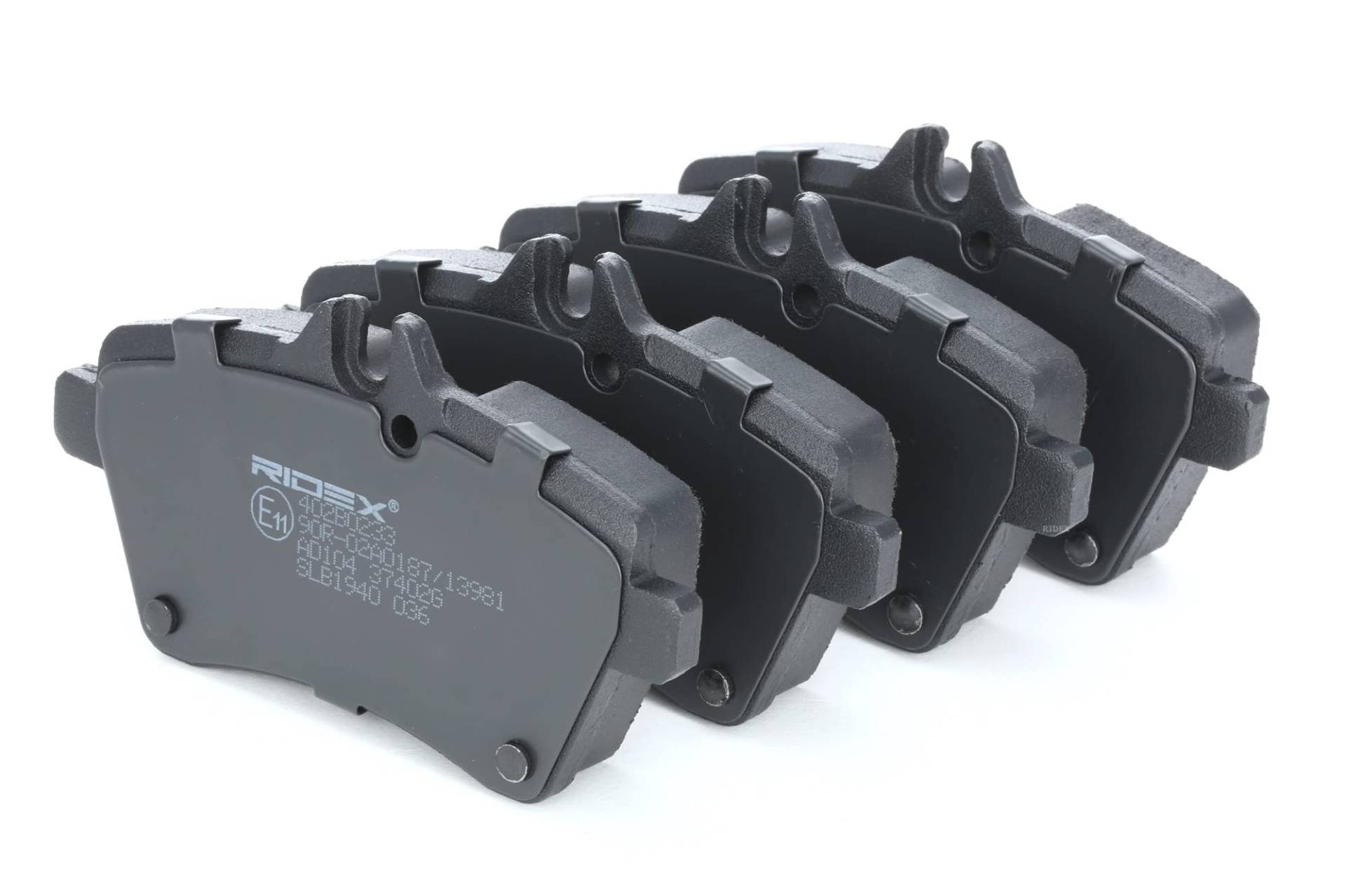 RIDEX Bremsbeläge Satz Bremsklötze Bremssteine Set Vorne ohne Zubehör 402B0233 RIDEX Bremsbeläge Satz Bremsklötze Bremssteine Set Vorne ohne Zubehör 402B0233 von RIDEX