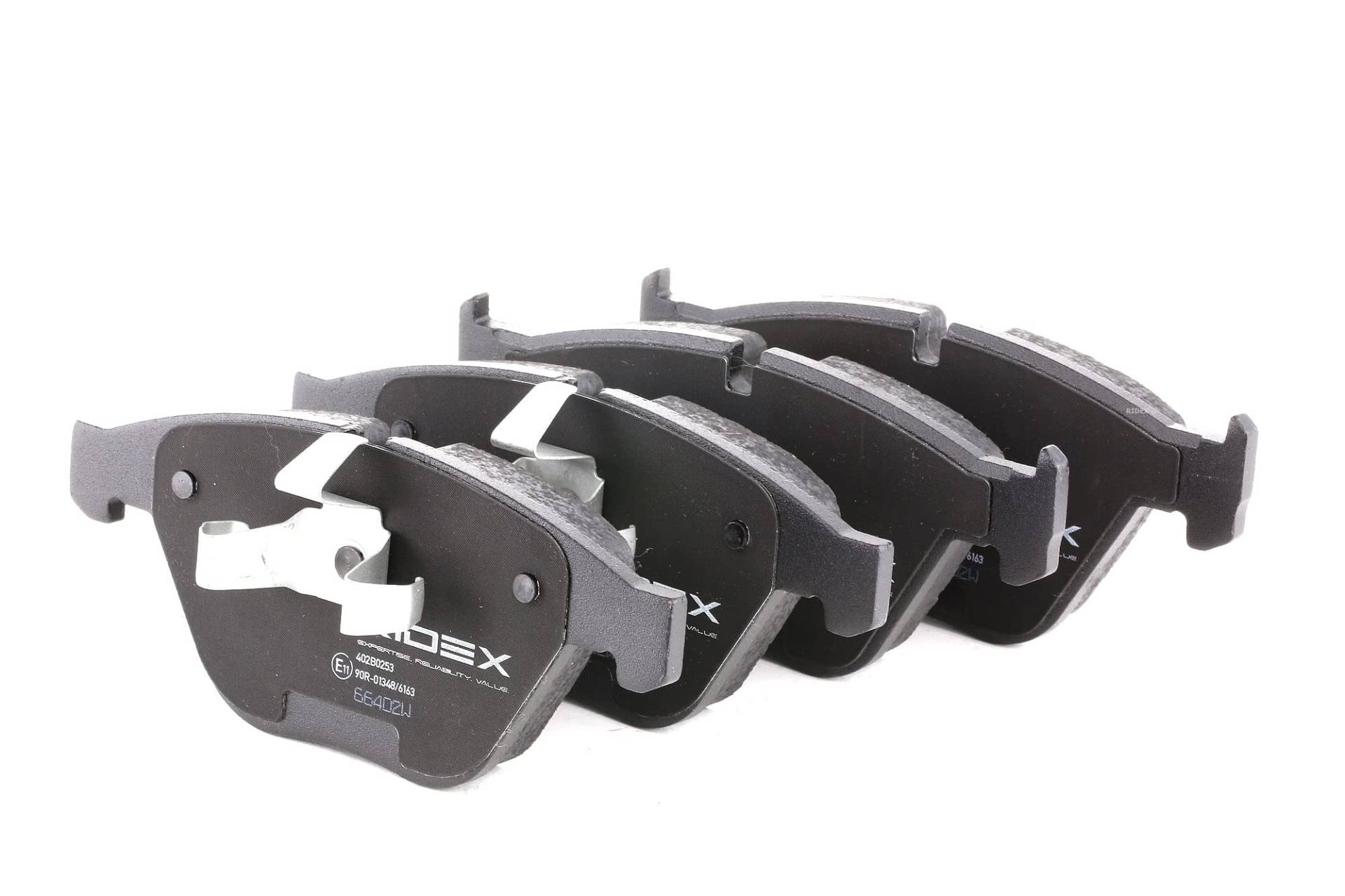 RIDEX Bremsbeläge Satz Bremsklötze Bremssteine Set Vorne | ECE-R90 402B0253 RIDEX Bremsbeläge Satz Bremsklötze Bremssteine Set Vorne | ECE-R90 402B0253 von RIDEX