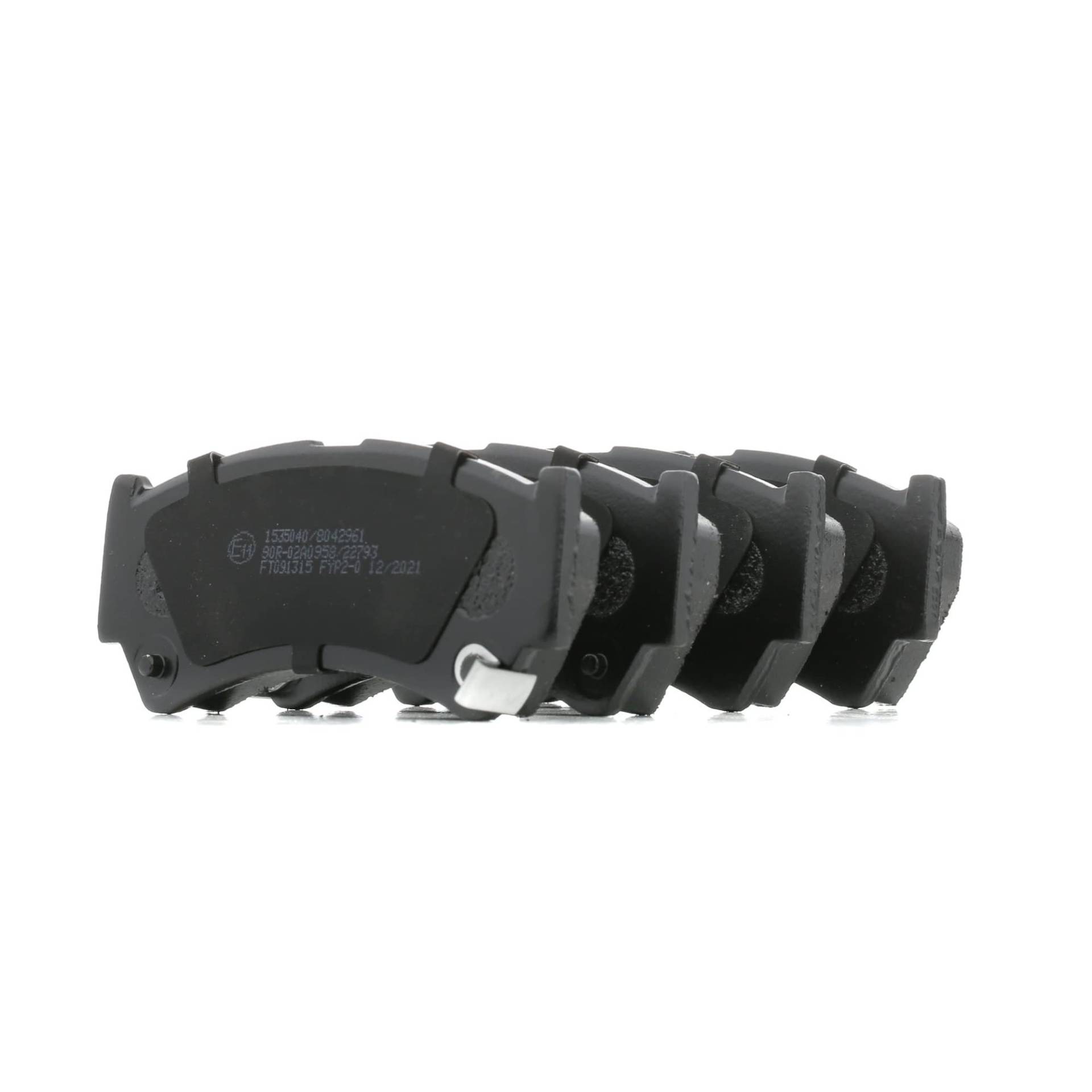 RIDEX Bremsbeläge Satz Bremsklötze Bremssteine Set Vorne | ECE-R90 402B0544 RIDEX Bremsbeläge Satz Bremsklötze Bremssteine Set Vorne | ECE-R90 402B0544 von RIDEX