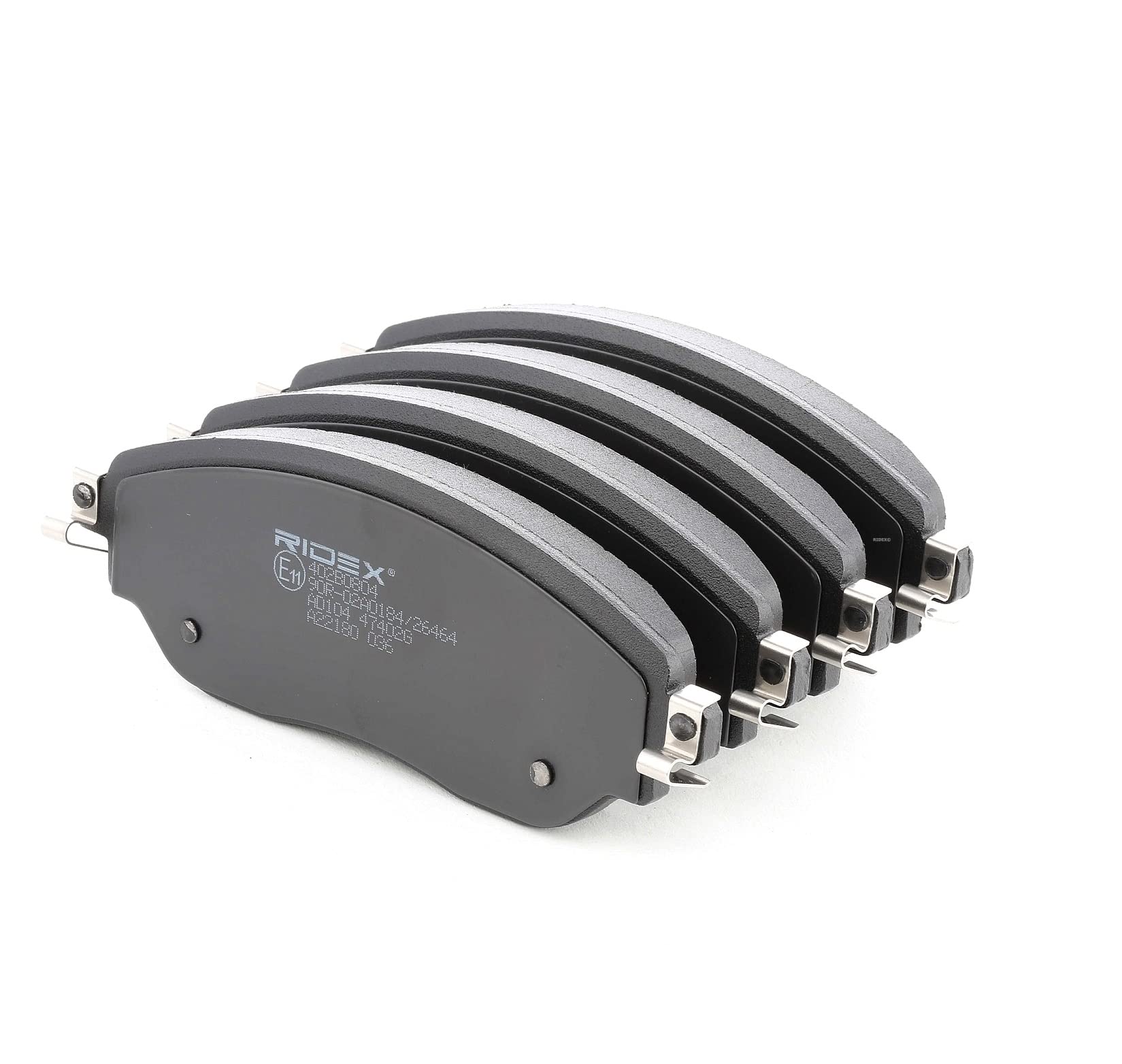 RIDEX Bremsbeläge Satz Bremsklötze Bremssteine Set Vorne | Low-Metallic | ECE-R90 402B0804 RIDEX Bremsbeläge Satz Bremsklötze Bremssteine Set Vorne | Low-Metallic | ECE-R90 402B0804 von RIDEX