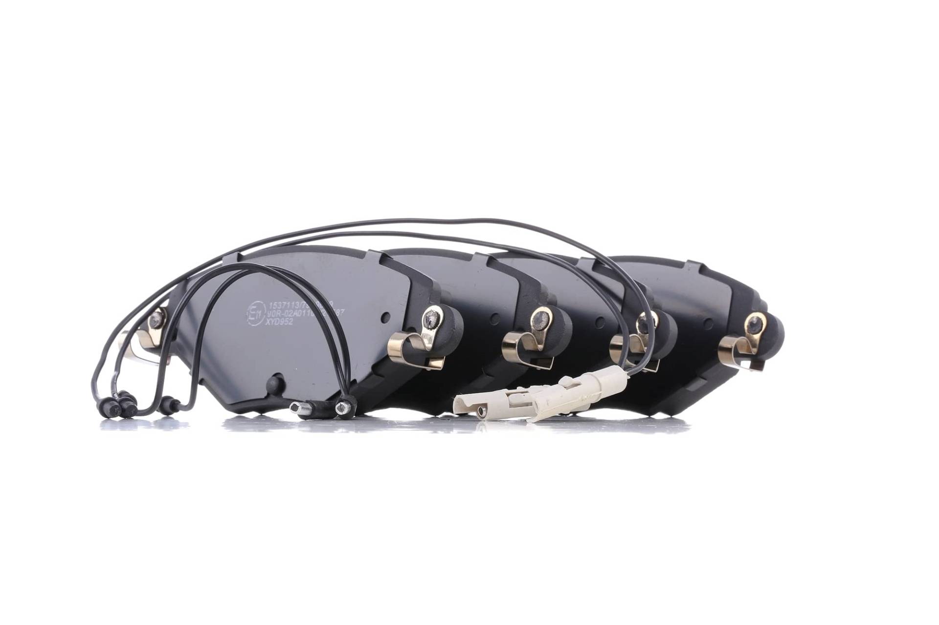 RIDEX Bremsbeläge Satz Bremsklötze Bremssteine Set Vorne mit Verschleißwarnkontakt | ECE-R90 402B0206 RIDEX Bremsbeläge Satz Bremsklötze Bremssteine Set Vorne mit Verschleißwarnkontakt | ECE-R90 402B0206 von RIDEX