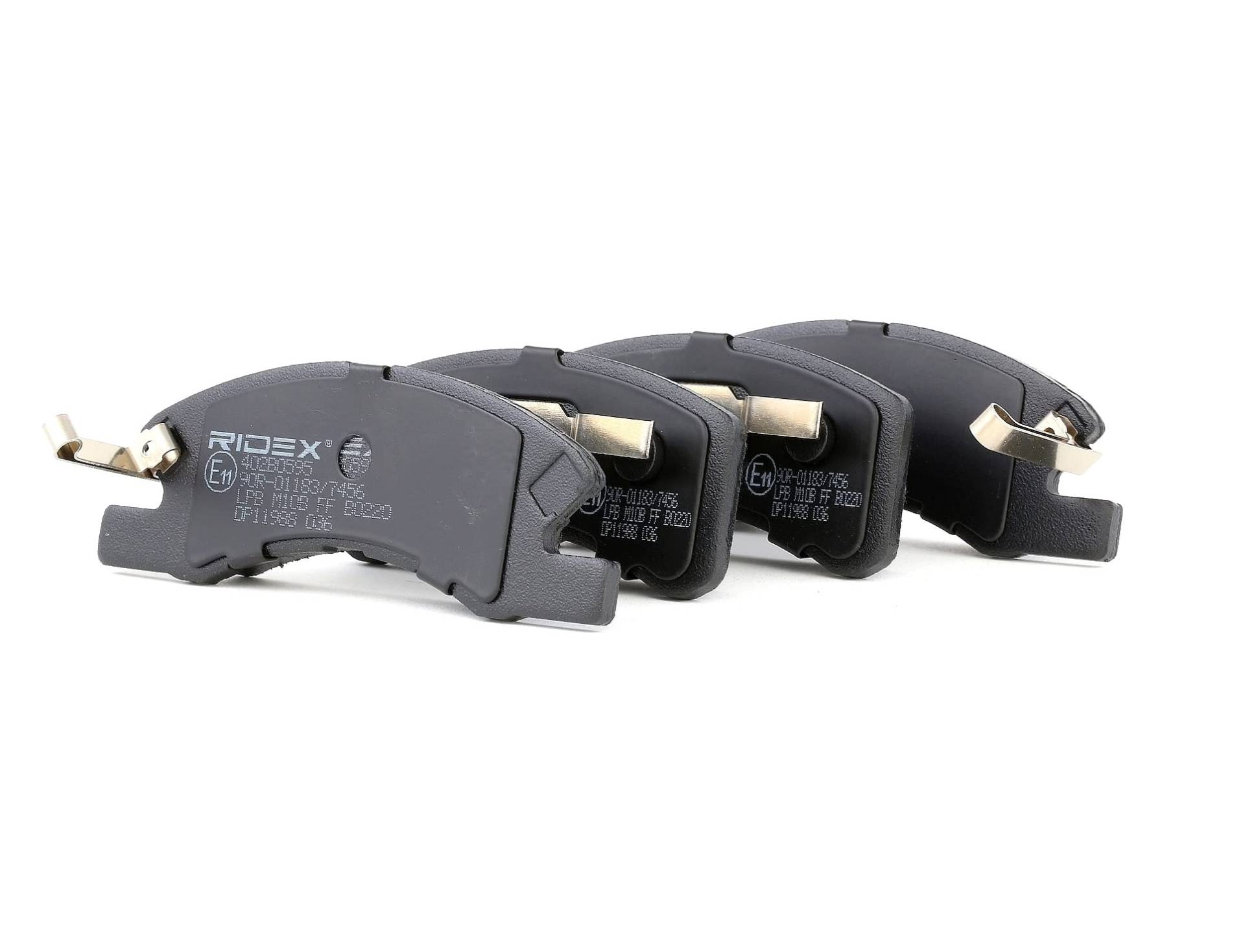 RIDEX Bremsbeläge Satz Bremsklötze Bremssteine Set Vorne mit Zubehör 402B0595 RIDEX Bremsbeläge Satz Bremsklötze Bremssteine Set Vorne mit Zubehör 402B0595 von RIDEX