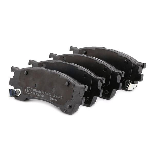 RIDEX Bremsbelagsatz MAZDA,FORD USA 402B0063 GEYV3328Z9C,GAYR2328ZA,GAYR3328ZA9C GAYR3328Z,GAYR3329ZA,GEYT3323Z,GGYA3323ZA,GAYR3323ZB,GAYR3323ZB9A von RIDEX