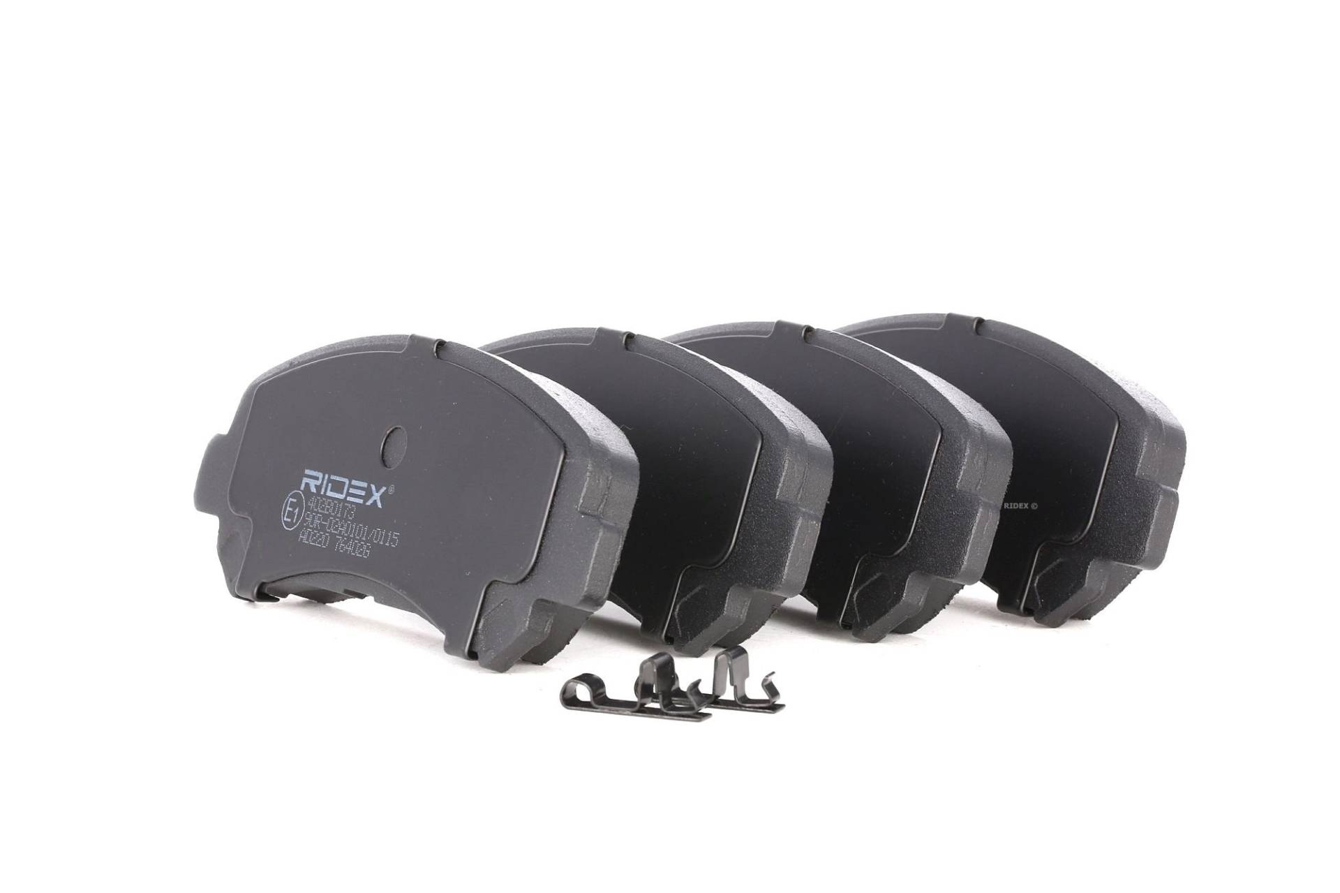 RIDEX Bremsbelagsatz NISSAN,SUZUKI 402B0173 D1060JD00A,D1060JD00J,AY040NS132 D10603UB0A,D10609DF0A,5581057L02,5581057L50000,5581057L51,D1083JE00A RIDEX Bremsbelagsatz NISSAN,SUZUKI 402B0173 D1060JD00A,D1060JD00J,AY040NS132 D10603UB0A,D10609DF0A,5581057L02,5581057L50000,5581057L51,D1083JE00A von RIDEX