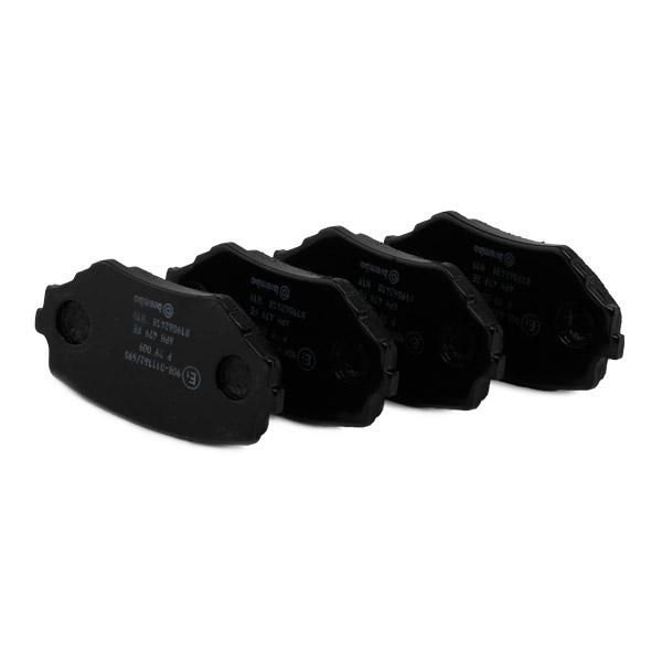 RIDEX Bremsbelagsatz SUZUKI 402B0277 5520077E00000,5520077E01000,5520065D00 5520065D01,5520065D11,5520065D31000,5520065D50,5520065D51,5520065D30000 von RIDEX