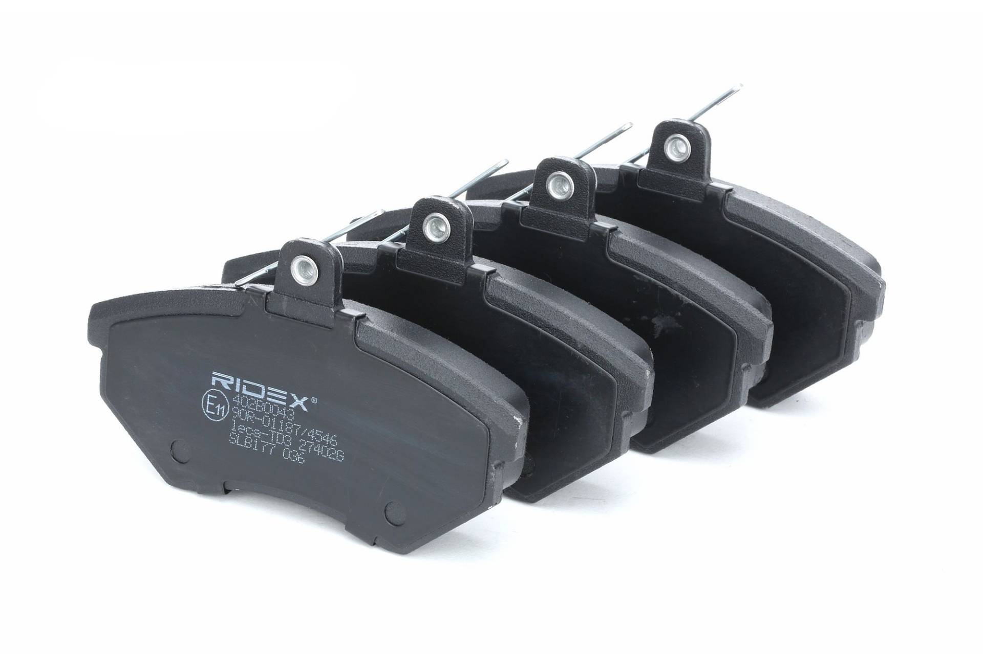 RIDEX Bremsbelagsatz VW,AUDI,SEAT 402B0043 8D0698151E,A113501080,357698151B 357615115A,443698151K,8A0698151A,8A0698151B,8D0698151L,357615115B RIDEX Bremsbelagsatz VW,AUDI,SEAT 402B0043 8D0698151E,A113501080,357698151B 357615115A,443698151K,8A0698151A,8A0698151B,8D0698151L,357615115B von RIDEX