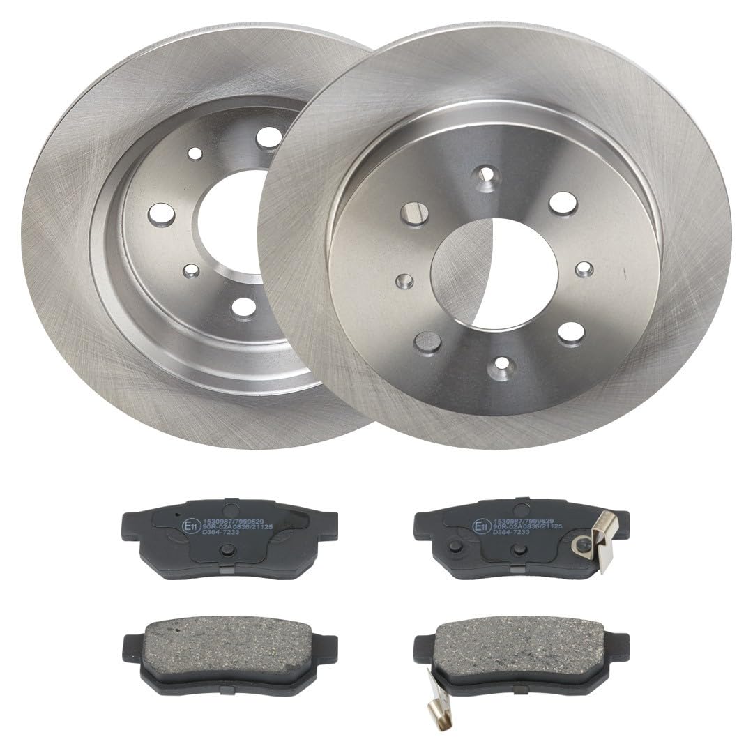 RIDEX 3405B1890 Bremsenset Hinten 239mm - Bremsen Set mit Bremsscheiben und Bremsbeläge Satz RIDEX 3405B1890 Bremsenset Hinten 239mm - Bremsen Set mit Bremsscheiben und Bremsbeläge Satz von RIDEX