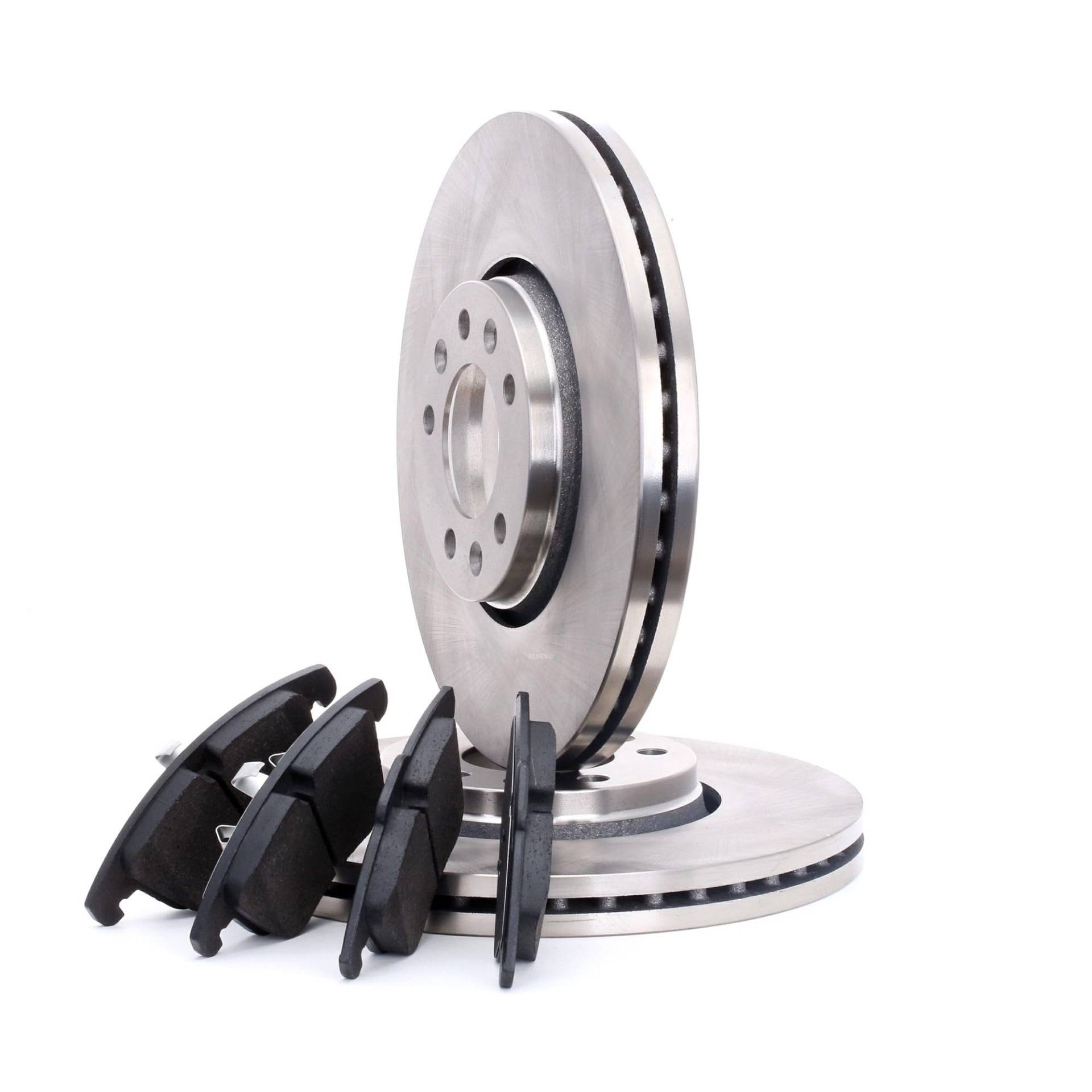 RIDEX 3405B0242 Bremsenset Vorne Belüftet 304mm - Bremsen Set mit Bremsscheiben und Bremsbeläge Satz RIDEX 3405B0242 Bremsenset Vorne Belüftet 304mm - Bremsen Set mit Bremsscheiben und Bremsbeläge Satz von RIDEX