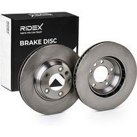 RIDEX Bremsscheibe Vorderachse rechts 82B0456 Bremsscheiben,Scheibenbremsen VW,AUDI,PORSCHE,Touareg (7LA, 7L6, 7L7),Q7 (4LB),Cayenne (9PA) von RIDEX