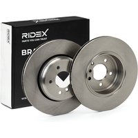 RIDEX Bremsscheibe Hinterachse 82B0529 Bremsscheiben,Scheibenbremsen BMW,5 Limousine (E60),5 Touring (E61),6 Coupe (E63),6 Cabrio (E64) von RIDEX