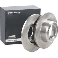 RIDEX Bremsscheibe Hinterachse 82B0965 Bremsscheiben,Scheibenbremsen LAND ROVER,Defender SUV (L316),Defender Pickup (L316),Defender SUV Cabrio (L316) von RIDEX
