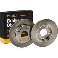 RIDEX Bremsscheibe Hinterachse 82B1267 Bremsscheiben,Scheibenbremsen HONDA,CR-Z (ZF) von RIDEX