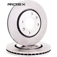 RIDEX Bremsscheibe Vorderachse 82B0458 Bremsscheiben,Scheibenbremsen PEUGEOT,406 (8B),406 Break (8E/F) von RIDEX