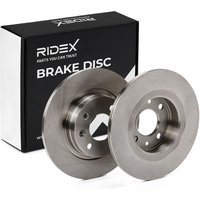 RIDEX Bremsscheibe Vorderachse 82B0078 Bremsscheiben,Scheibenbremsen RENAULT,DACIA,LADA,TWINGO I (C06_),TWINGO II (CN0_),Twingo III Schrägheck (BCM_) von RIDEX