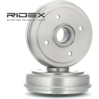 RIDEX Bremstrommel Hinterachse 123B0056  CHEVROLET,DAEWOO,MATIZ (M200, M250),SPARK Kasten/Schrägheck (M200, M250),SPARK M200 M250,SPARK M150 von RIDEX