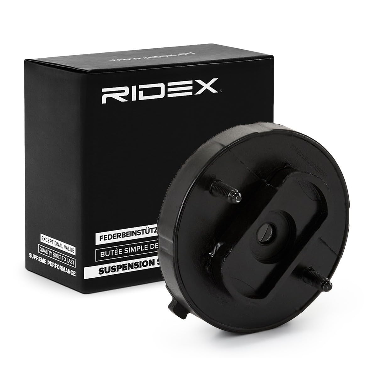 RIDEX 1180S0462 Federbeinstützlager Hinterachse beidseitig RIDEX 1180S0462 Federbeinstützlager Hinterachse beidseitig von RIDEX