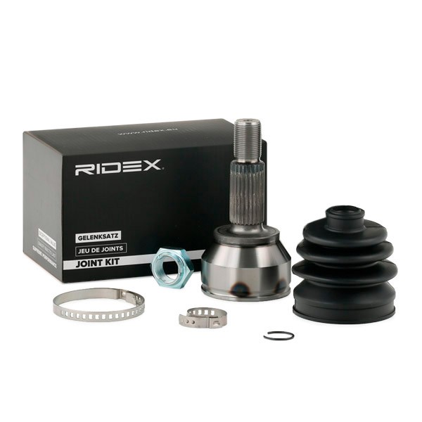 RIDEX Gelenksatz FORD,MAZDA 5J0270 C60225500A,C60225600,1539136 Antriebswellengelenk,Gleichlaufgelenk,Antriebsgelenk,Gelenk,Gelenksatz, Antriebswelle von RIDEX