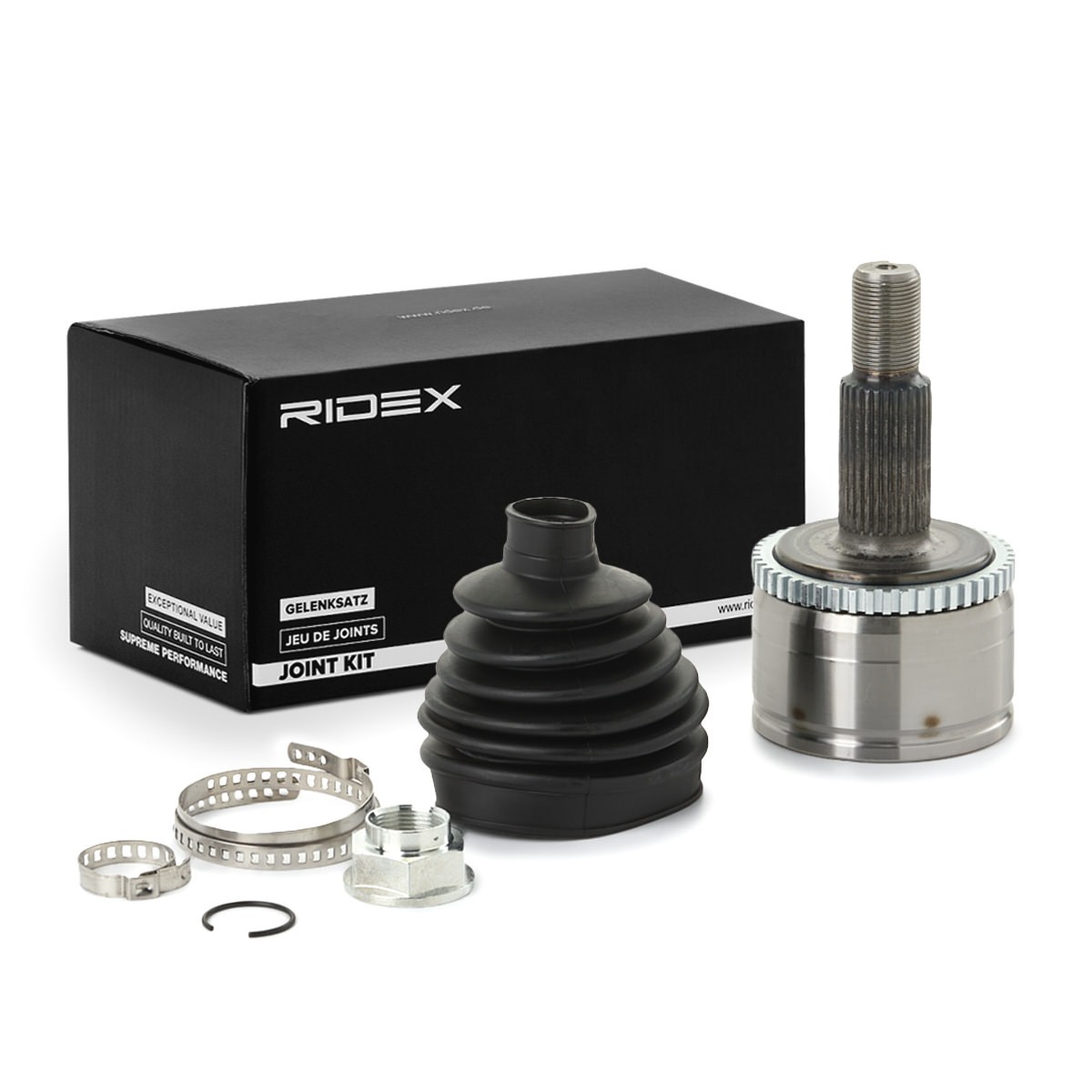 RIDEX Gelenksatz LAND ROVER 5J0666 LR025873,LR047295,LR072069 Antriebswellengelenk,Gleichlaufgelenk,Antriebsgelenk,Gelenk,Gelenksatz, Antriebswelle RIDEX Gelenksatz LAND ROVER 5J0666 LR025873,LR047295,LR072069 Antriebswellengelenk,Gleichlaufgelenk,Antriebsgelenk,Gelenk,Gelenksatz, Antriebswelle von RIDEX
