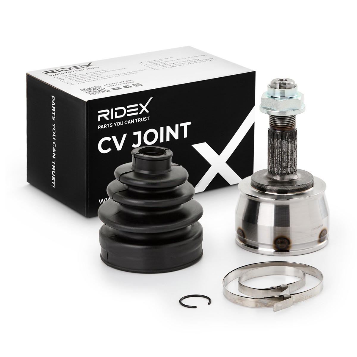RIDEX Gelenksatz OPEL,FIAT,PEUGEOT 5J0103 77365996,77365999,1603315 1603411,93190193,77365981,46307557,46307889,46308337,95518268 von RIDEX