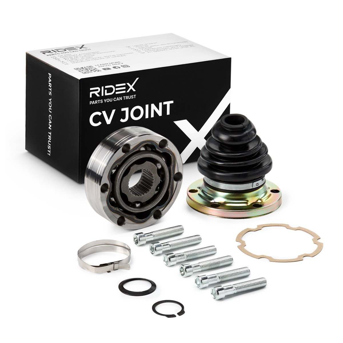 RIDEX Gelenksatz VW,AUDI,SKODA 5J0013 431498103C,431498103CX,251598101A 431407311G,431407331G,443407331D,443498103A,4D0598103 RIDEX Gelenksatz VW,AUDI,SKODA 5J0013 431498103C,431498103CX,251598101A 431407311G,431407331G,443407331D,443498103A,4D0598103 von RIDEX