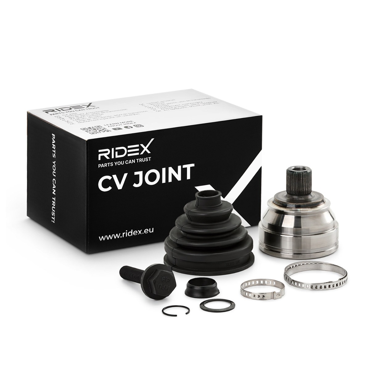 RIDEX Gelenksatz VW 5J0019 701498099BX,701498340BX,701407321D Antriebswellengelenk,Gleichlaufgelenk,Antriebsgelenk,Gelenk,Gelenksatz, Antriebswelle von RIDEX